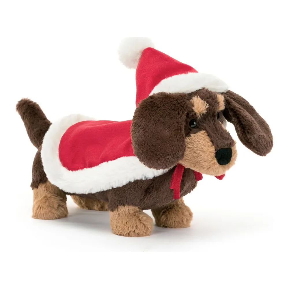 Jellycat Plush Toy - Winter Warmer Otto Sausage Dog