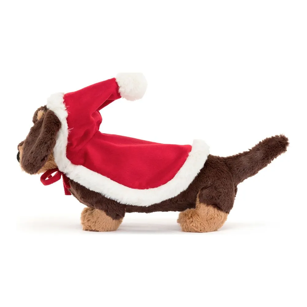 Jellycat Plush Toy - Winter Warmer Otto Sausage Dog