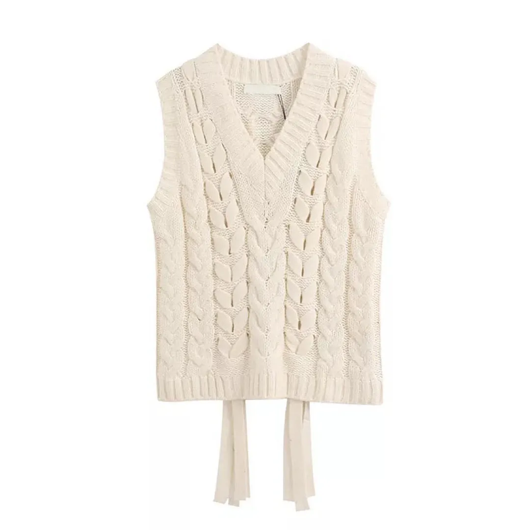 Kensington Ivory Chunky Cable Knit Tunic