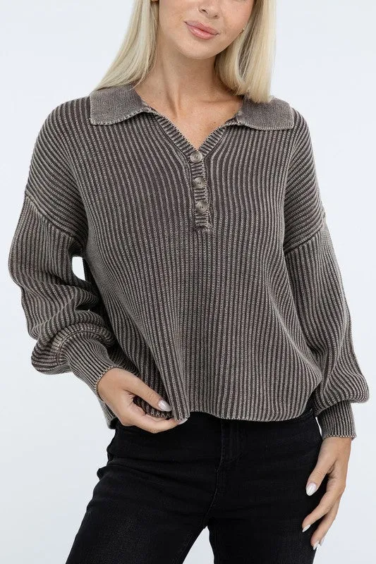 Keystone Washed Sweater