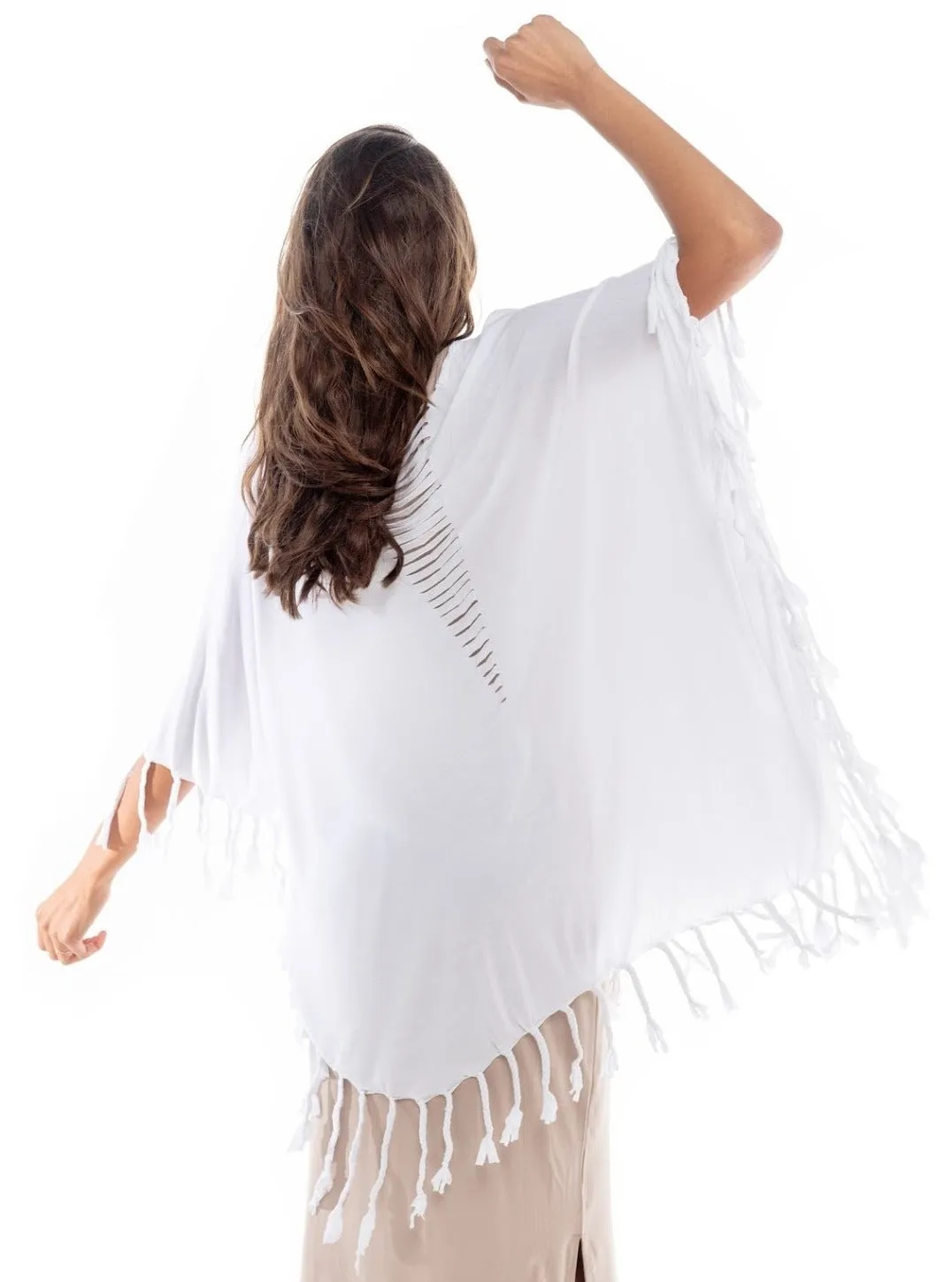 Knotted Fringe Style Reba Top