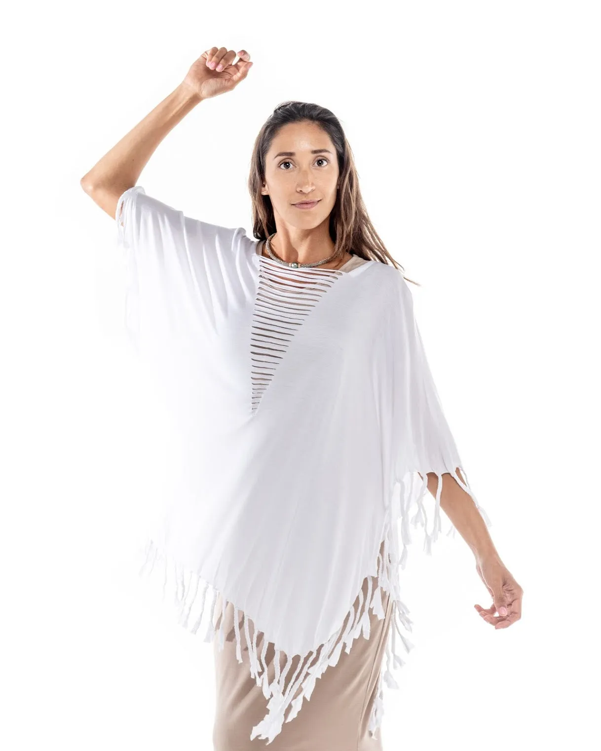 Knotted Fringe Style Reba Top