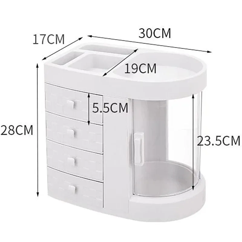 Largest Capacity Cosmetic Organizer With Drawer