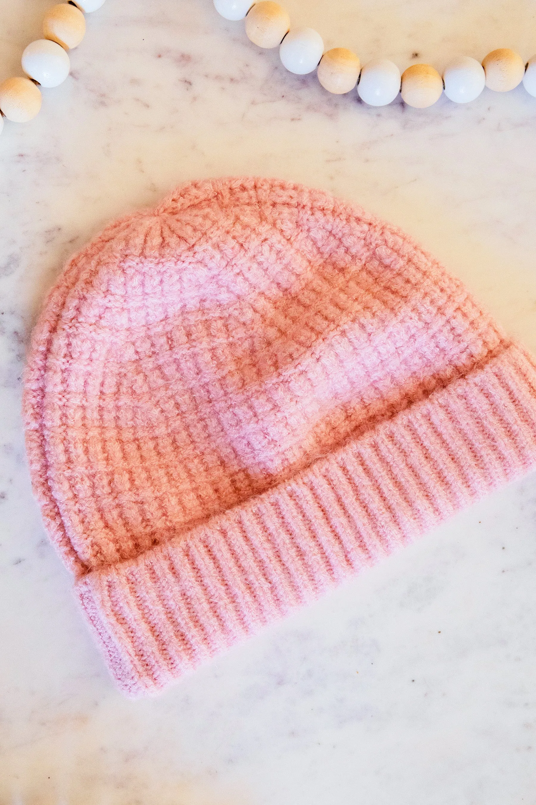 Light Pink Madeline Beanie