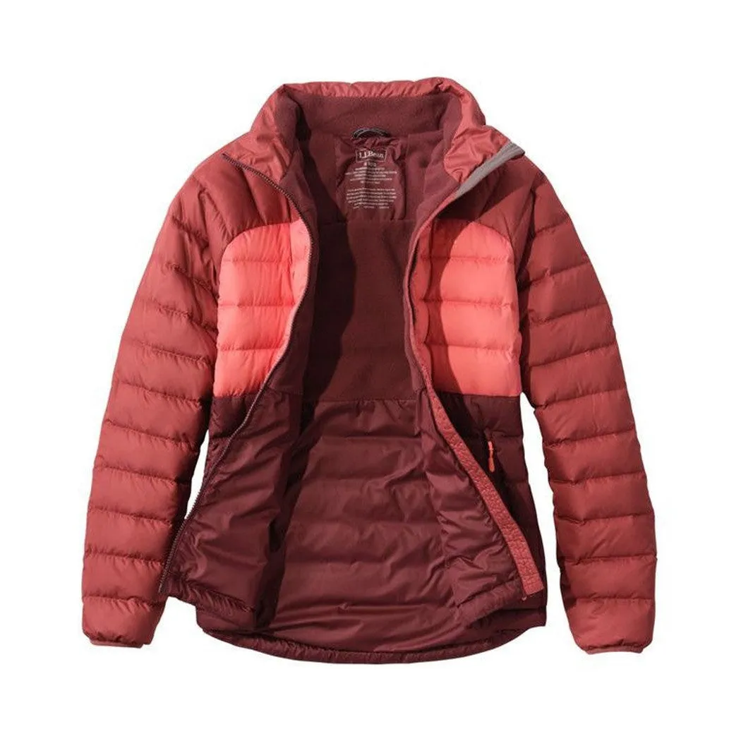 L.L.Bean Women's Bean's Down Jacket Colorblock