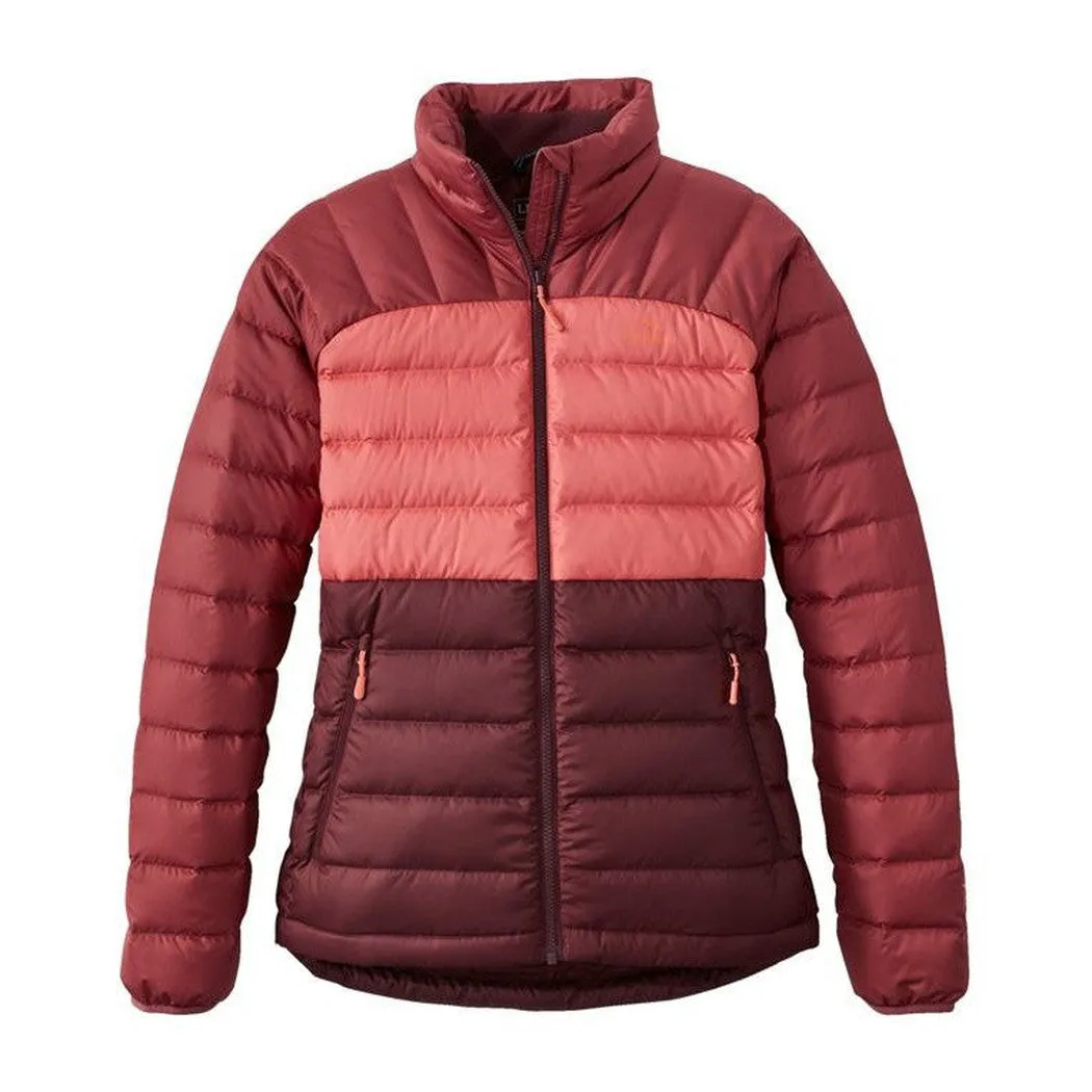 L.L.Bean Women's Bean's Down Jacket Colorblock