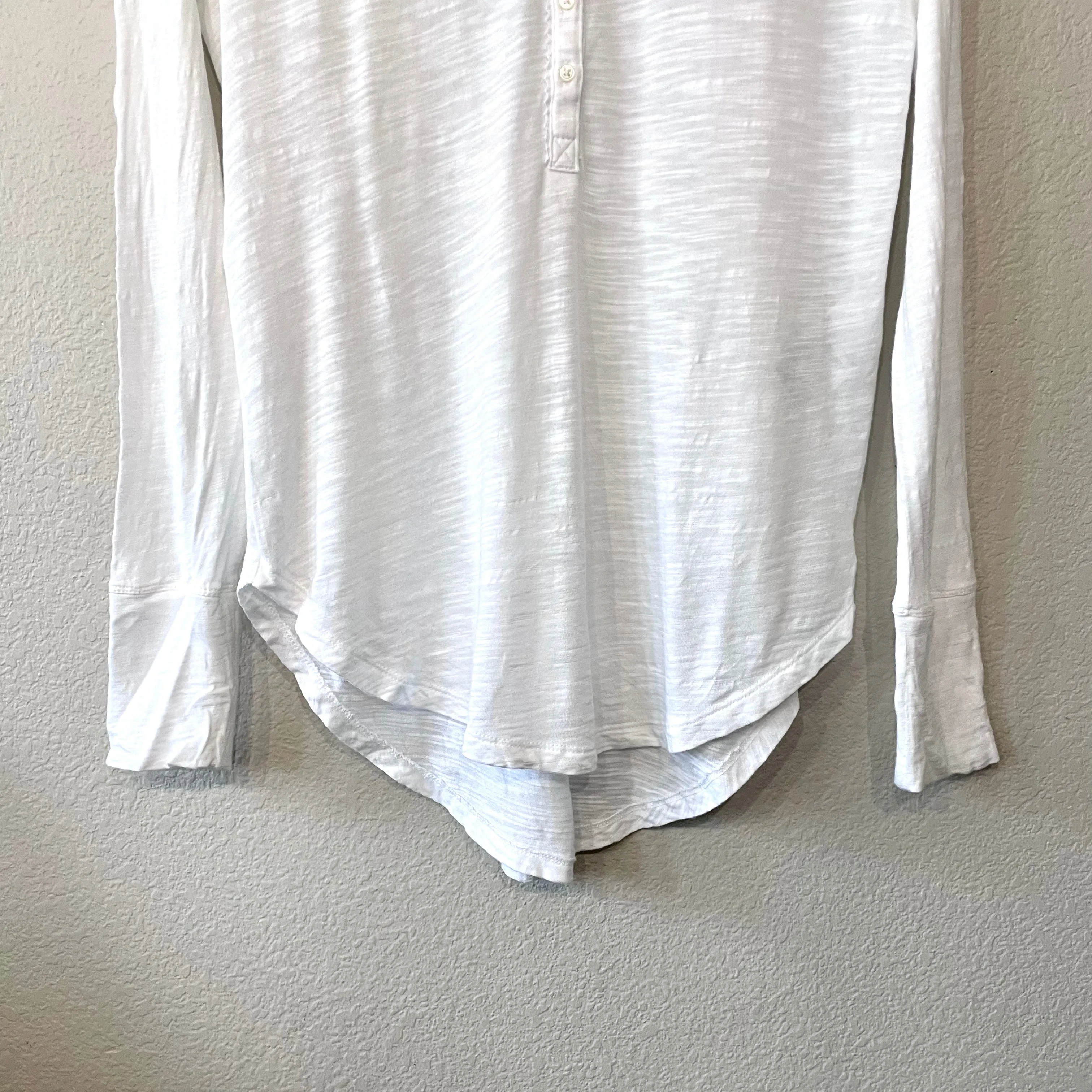 Long Sleeve Henley Top