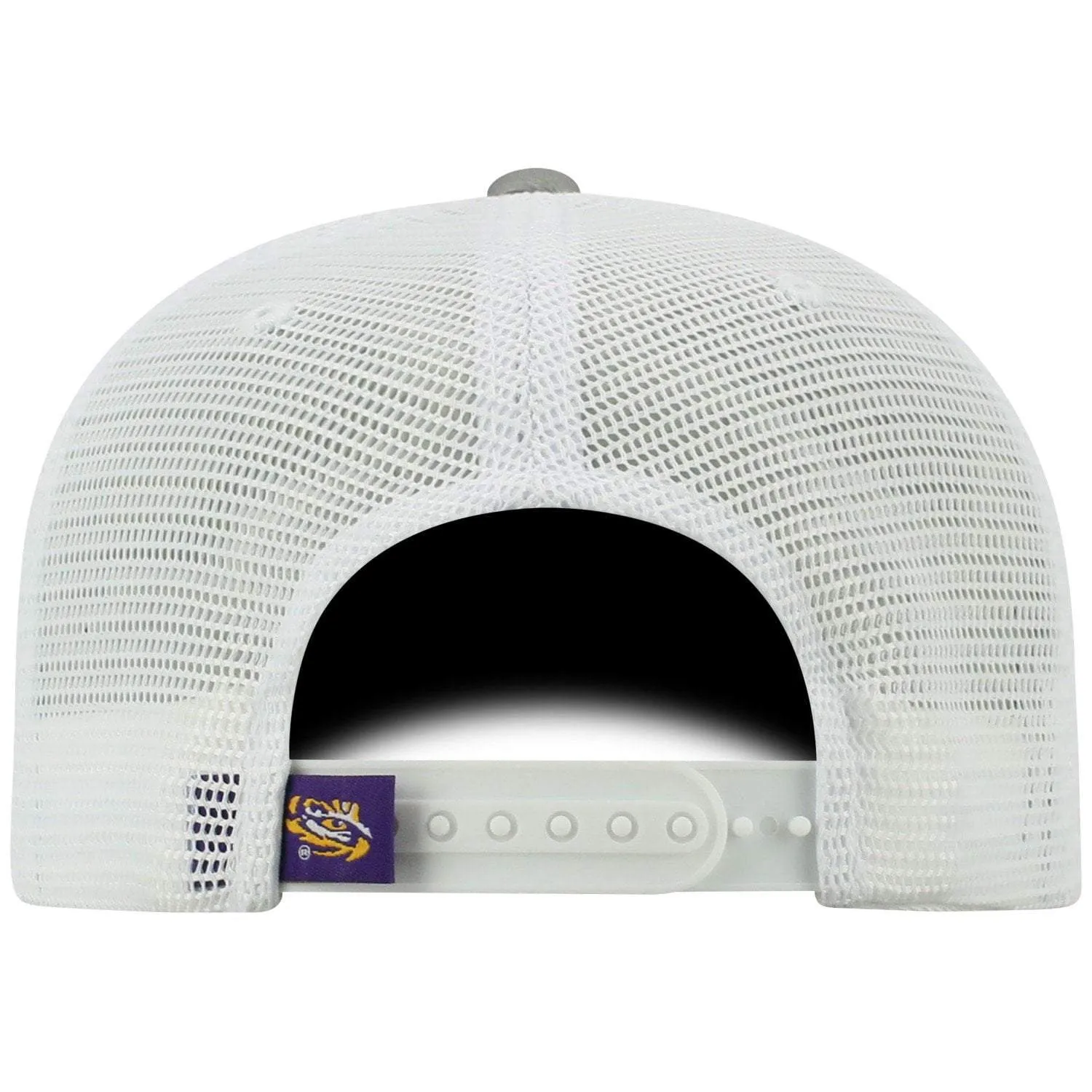 LSU Tigers TOW Gray "Brave" Mesh Structured Adj. Hat Cap