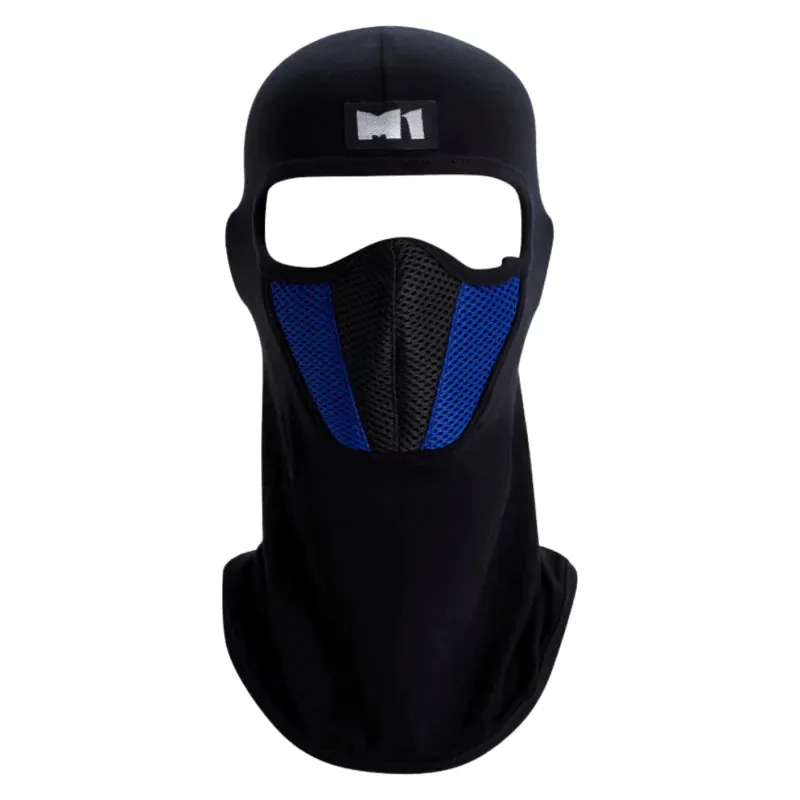 M1 Black Blue Bike Face Mask