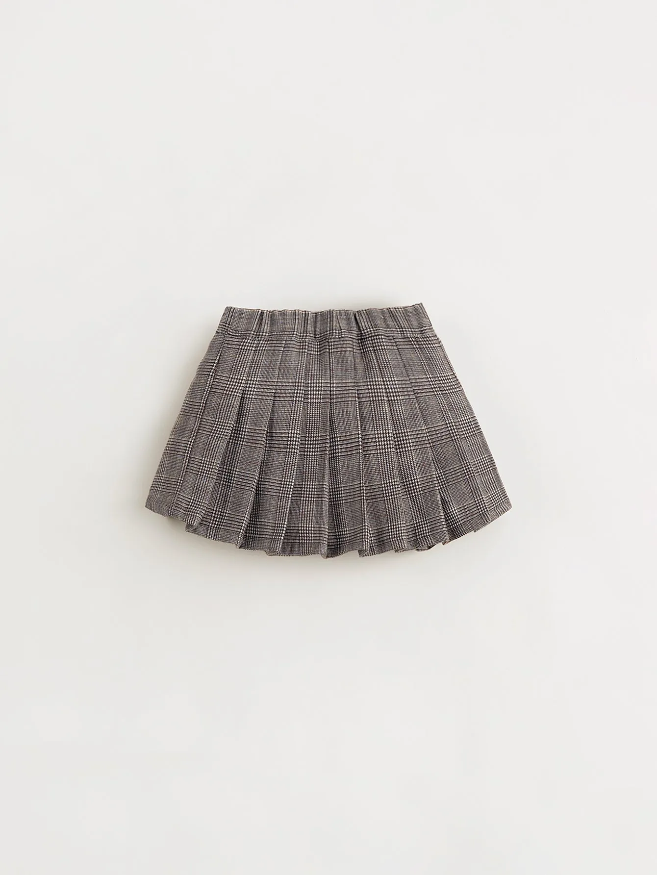 MARC & JANIE Girls Classic Tartan Pleated Skirt 221665