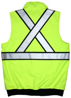 MCR Safety Body Warmer, CSA, Lime L