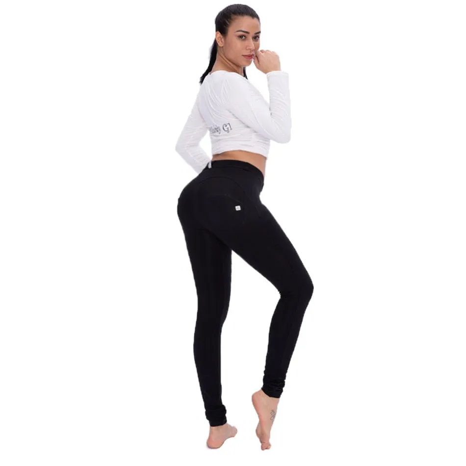 Melody Running Tights Sport Women's Compression Leggings Tights Gym Fitness High Waist Yoga Leggings Pants