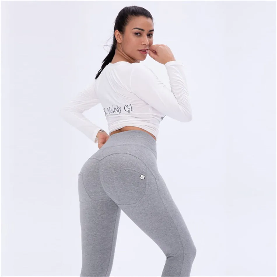 Melody Running Tights Sport Women's Compression Leggings Tights Gym Fitness High Waist Yoga Leggings Pants