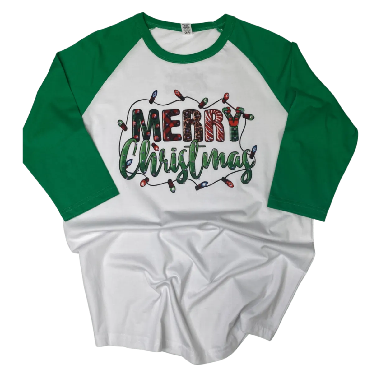 Merry Christmas Raglan HV140