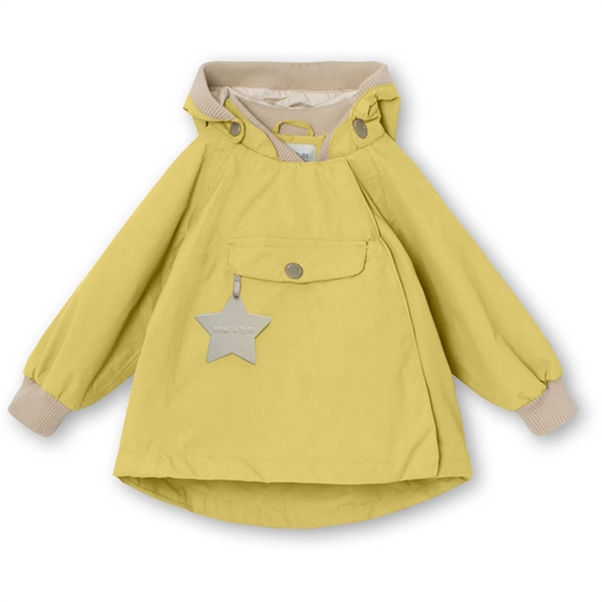 MINI A TURE Wai Spring Jacket w/Fleece Lining Dusky Citron