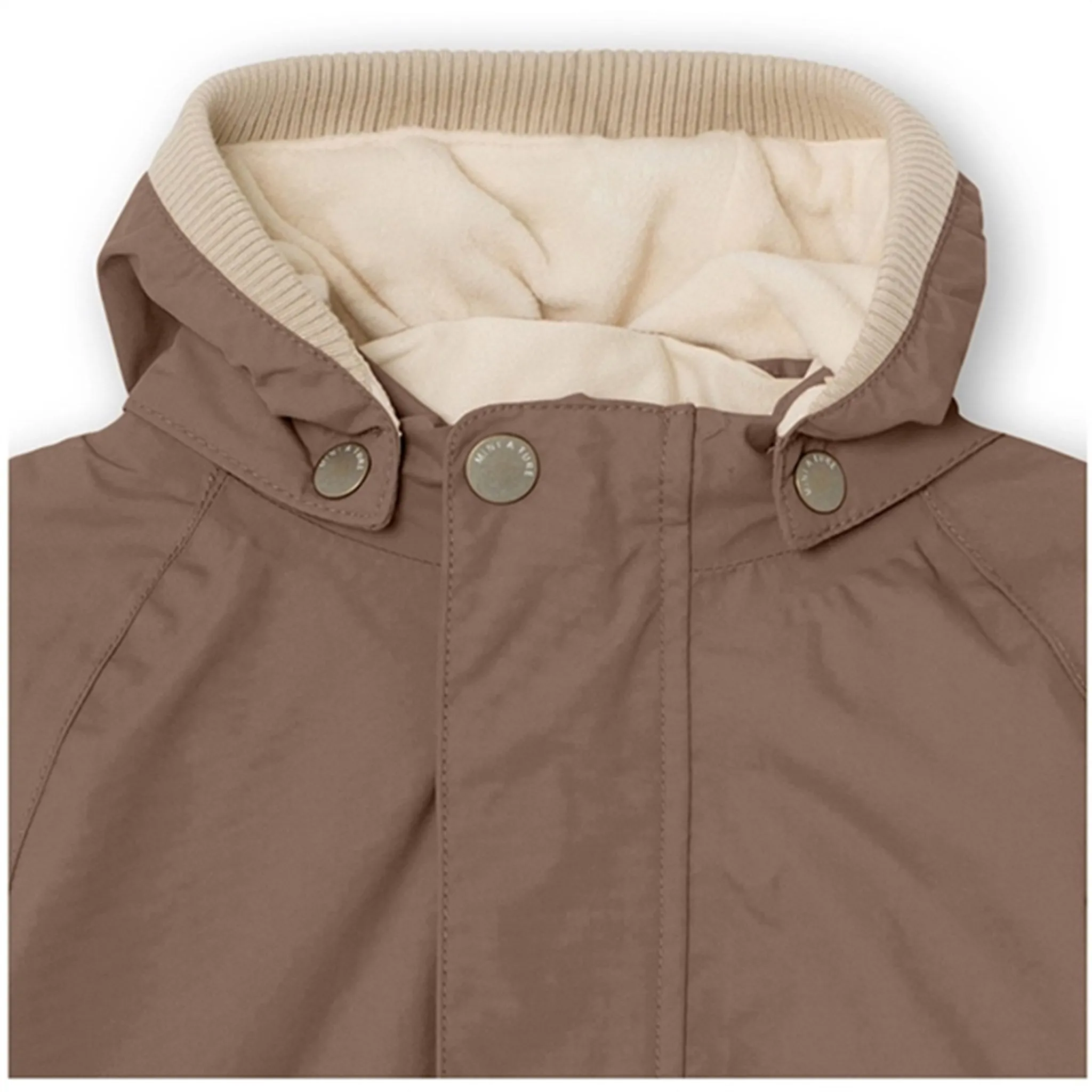 MINI A TURE Wally Spring Jacket w/Fleece Lining Brownie