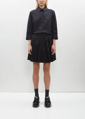 Mini Pleated Elasticated Waist Kilt Skirt