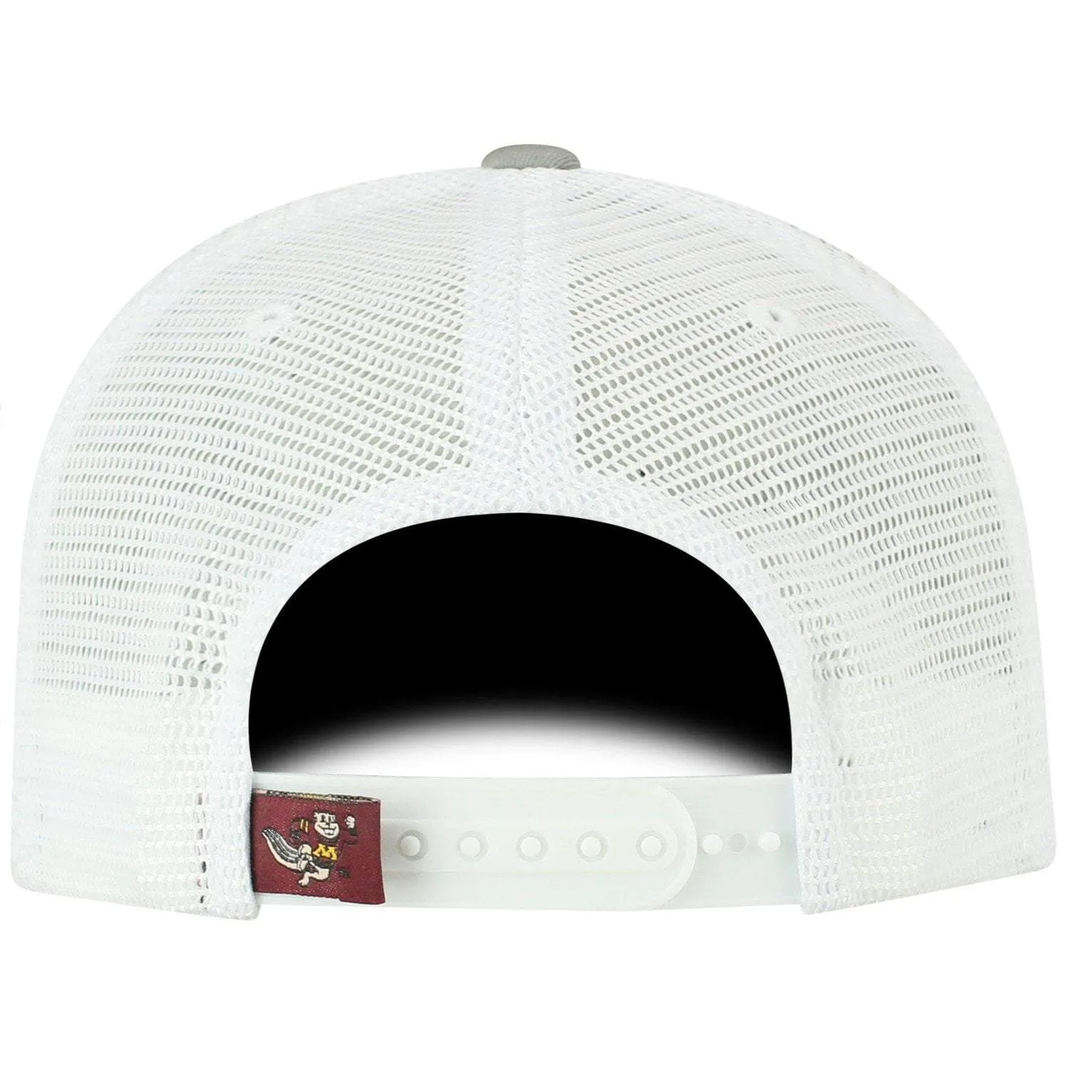 Minnesota Golden Gophers TOW Gray "Brave" Mesh Structured Adj. Hat Cap