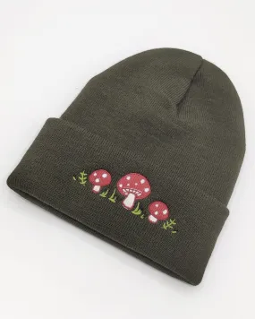 Mushroom beanie