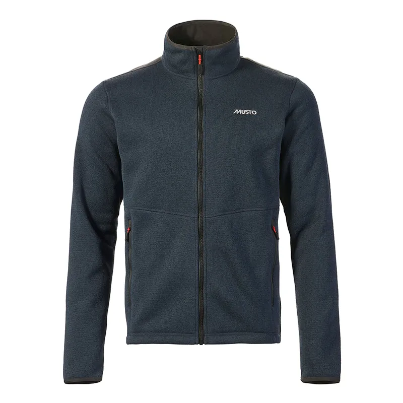 Musto Mens Knitted Fleece Jacket