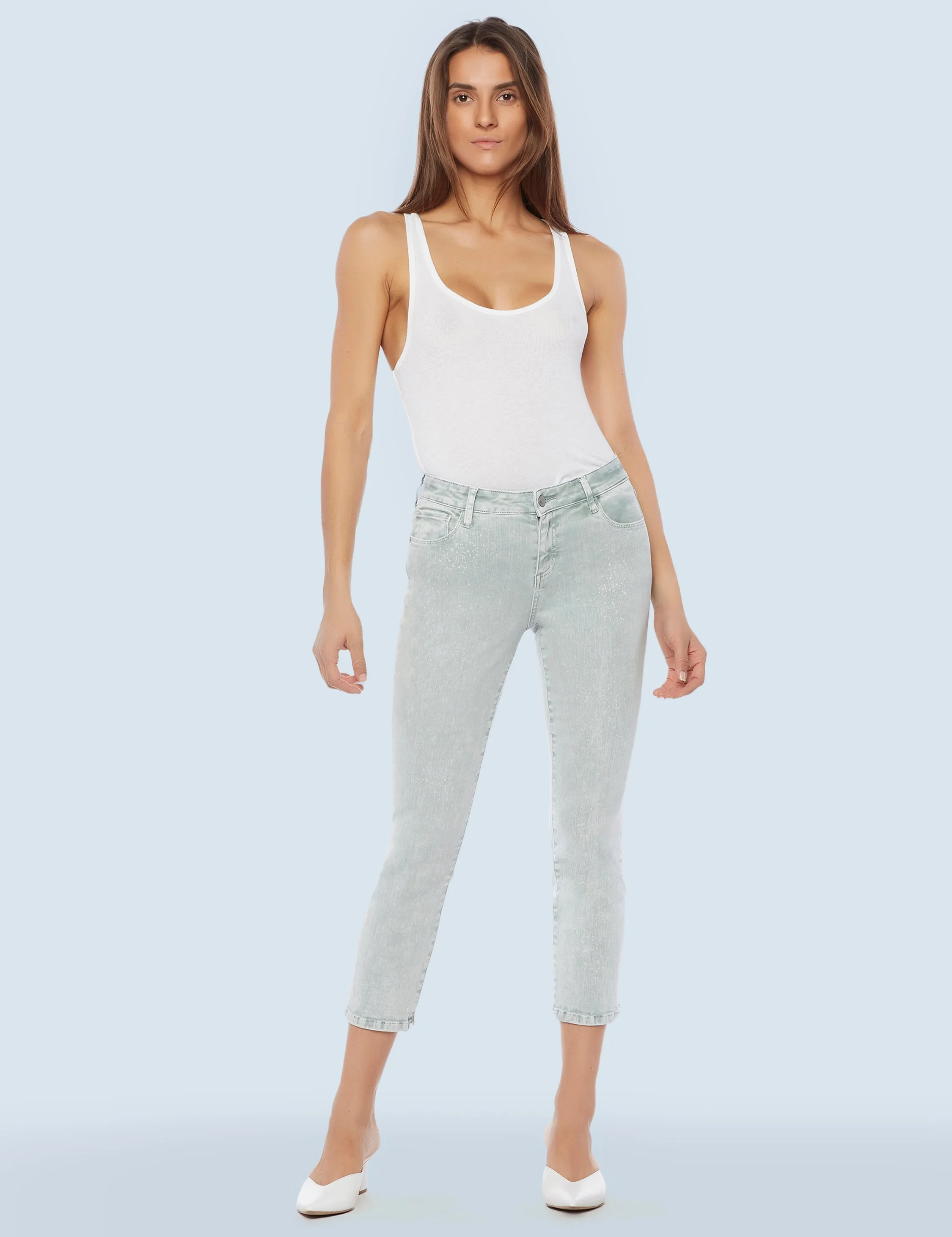 My Way Cropped Jeans