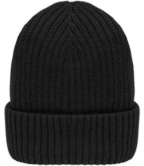 Native Spirit Wide Cuffed Beanie | Black