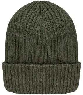 Native Spirit Wide Cuffed Beanie | Khaki