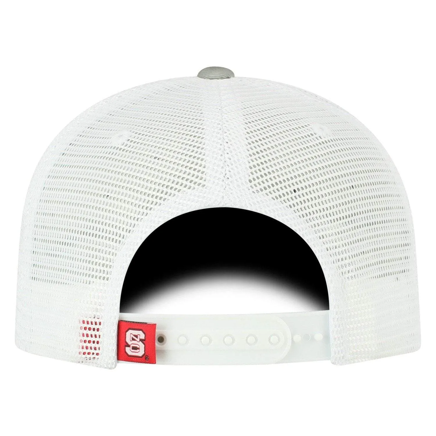 NC State Wolfpack TOW Gray "Brave" Mesh Structured Adj. Hat Cap