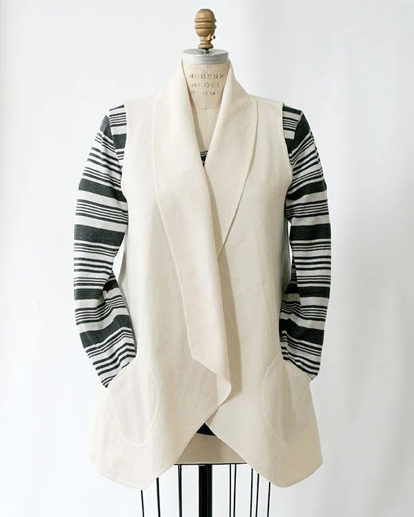 Odessa Cotton Canvas Vest