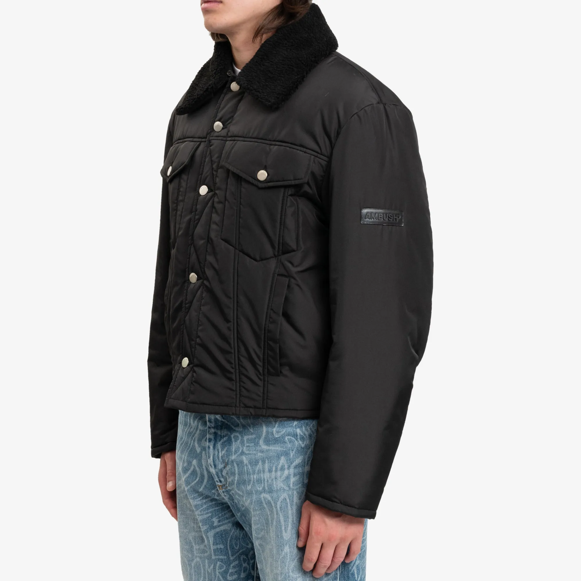 Padded Button Jacket