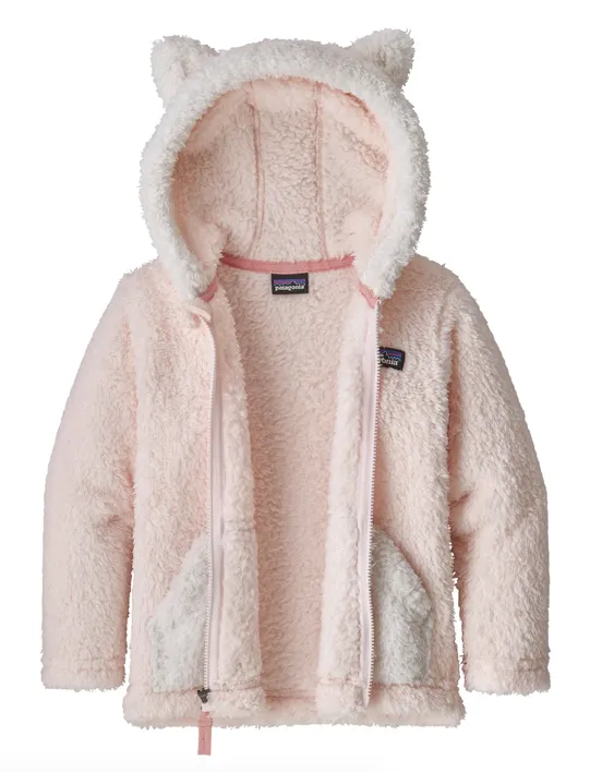 Patagonia Baby Furry Friends Hoody - Prima Pink