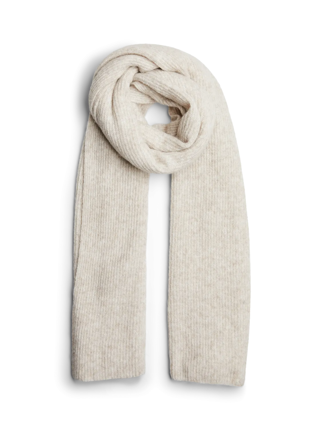 PCMOELLA Scarf - Whitecap Gray