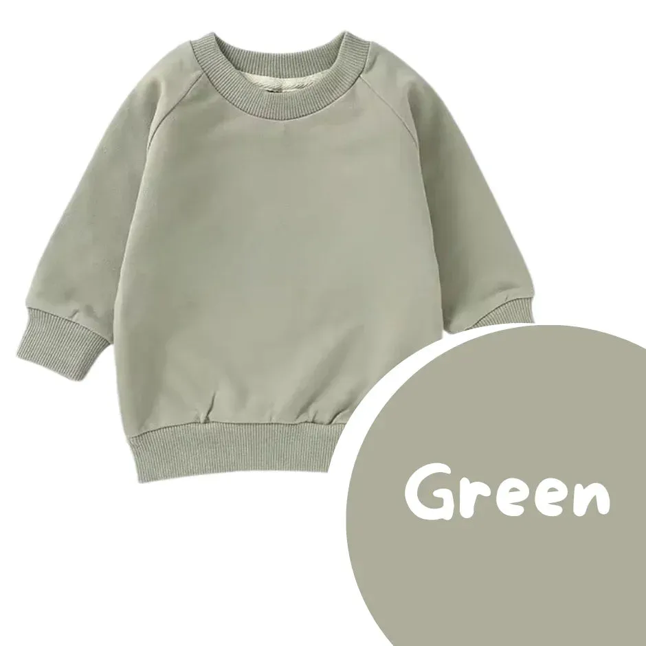 Personalised Name Baby and Toddler Crewnecks