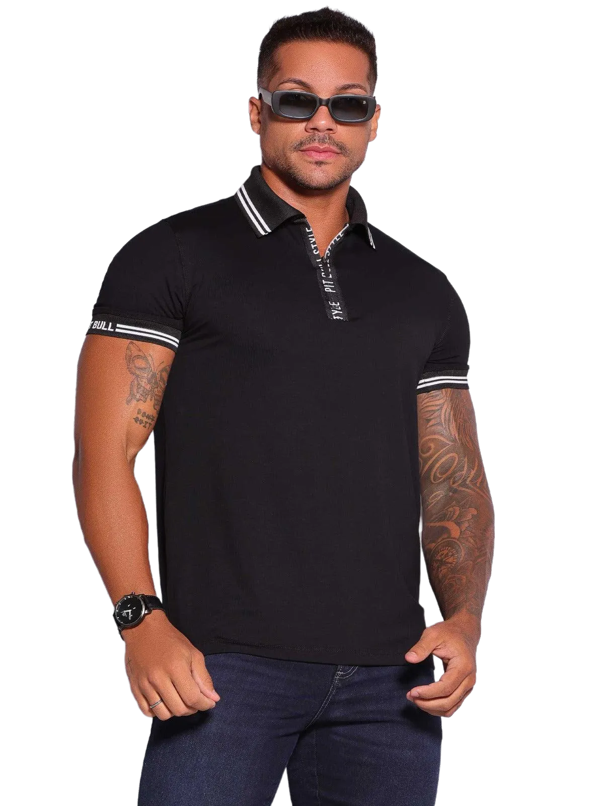 Pit Bull Jeans Men's Polo Shirt 62998