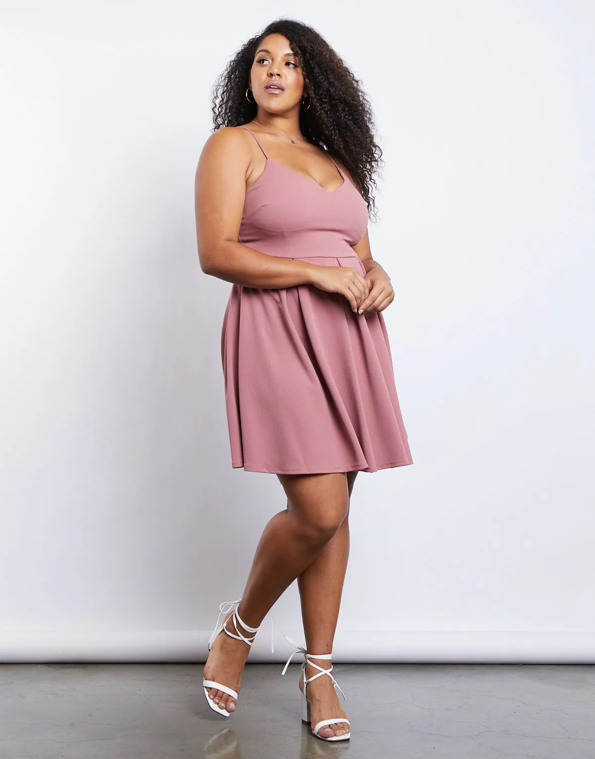 Plus Size Margo Skater Dress