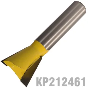 PRO-TECH DOVETAIL BIT 3/4' (19MM) X 1/2' 1/2' SHANK KP212461