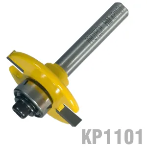 PRO-TECH SLOT CUTTER 1 1/4' x 1/8' (3.2MM) 1/4' SHANK KP1101