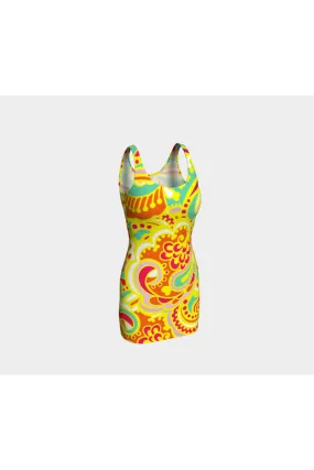 Psychedelic Bodycon Dress