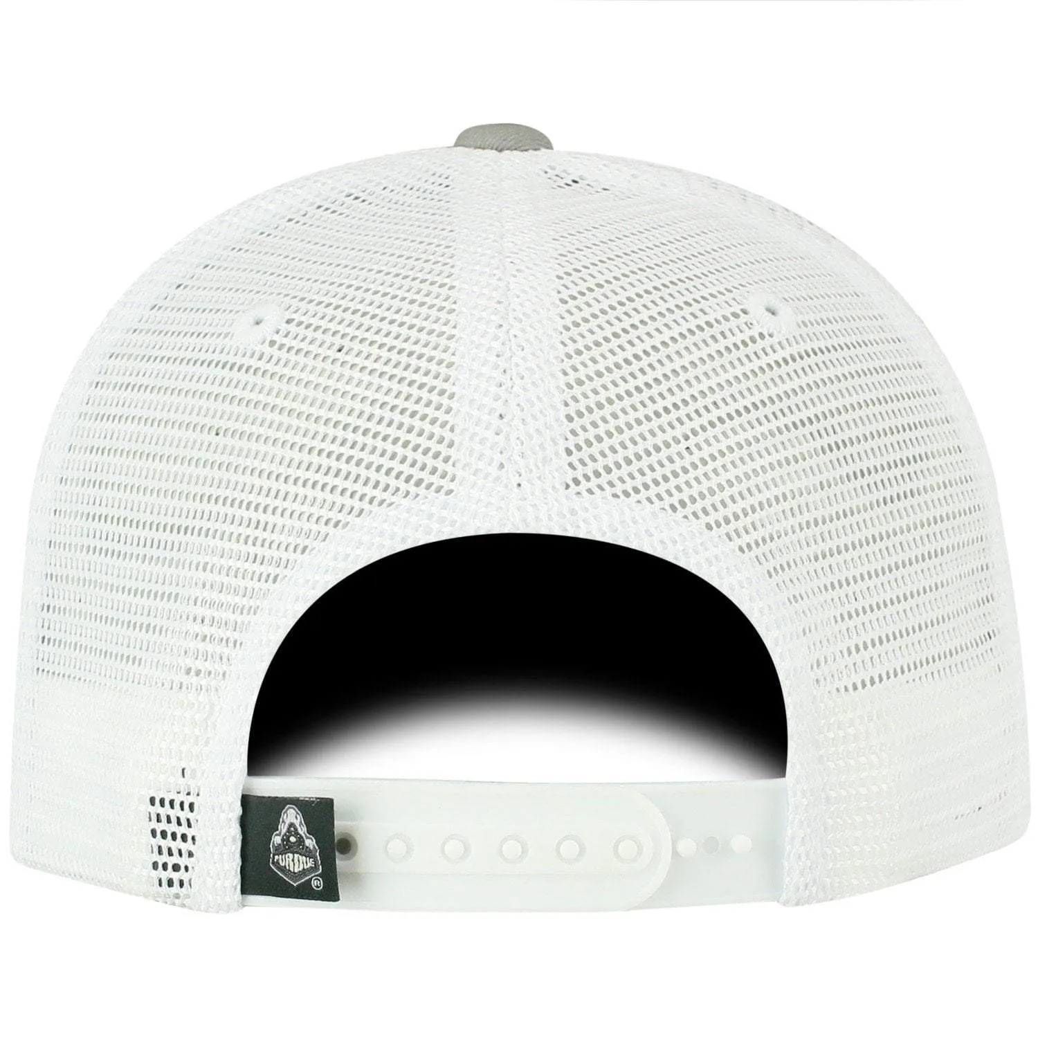 Purdue Boilermakers TOW Gray "Brave" Mesh Structured Adj. Hat Cap