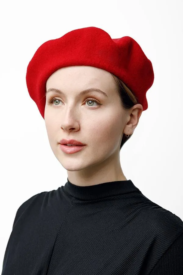 Pure Wool Hats : Beret, Turban, Beanie