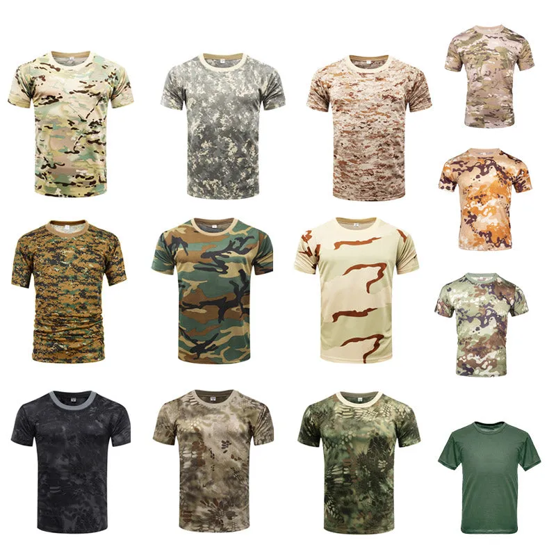 Quick Dry Camouflage T-Shirt