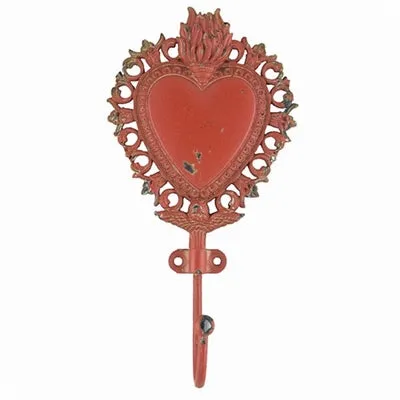 "Flaming Heart" Wall Hook