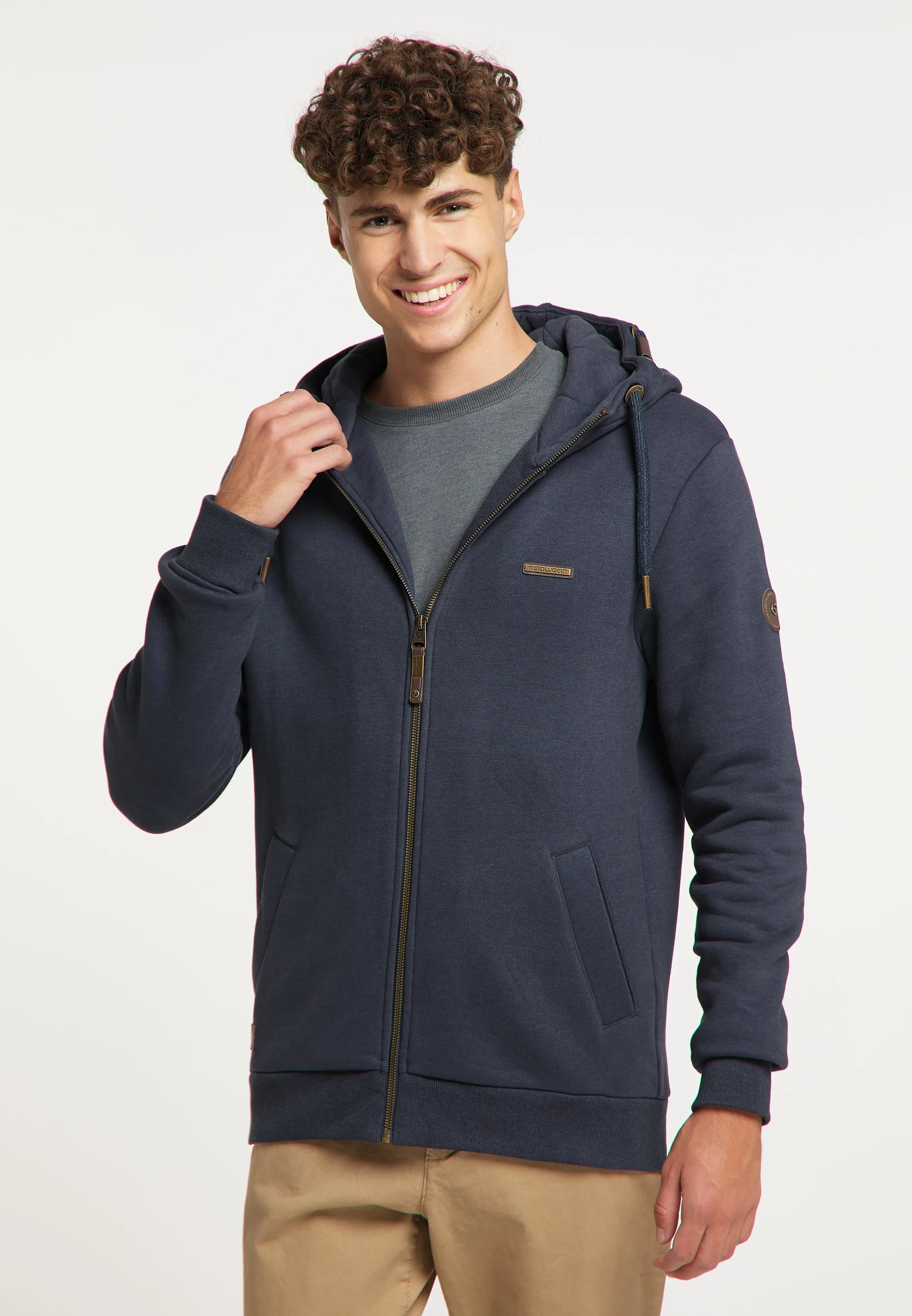 Ragwear sweatshirt nate zip navy