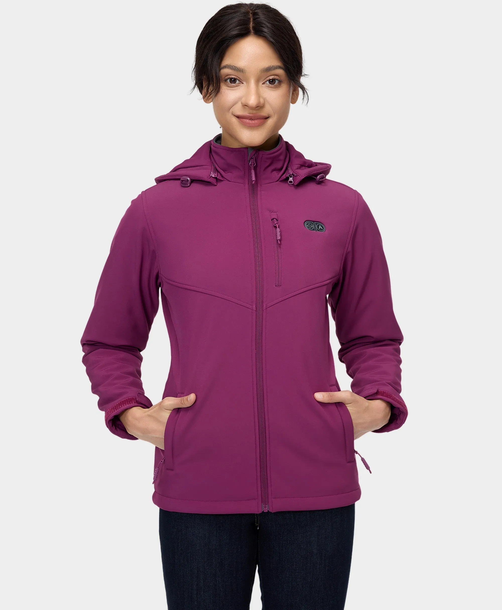 Replacement of Women's Dual Control Heated Jacket with 5 Heating Zones (Pocket Heating) (Battery not Included)