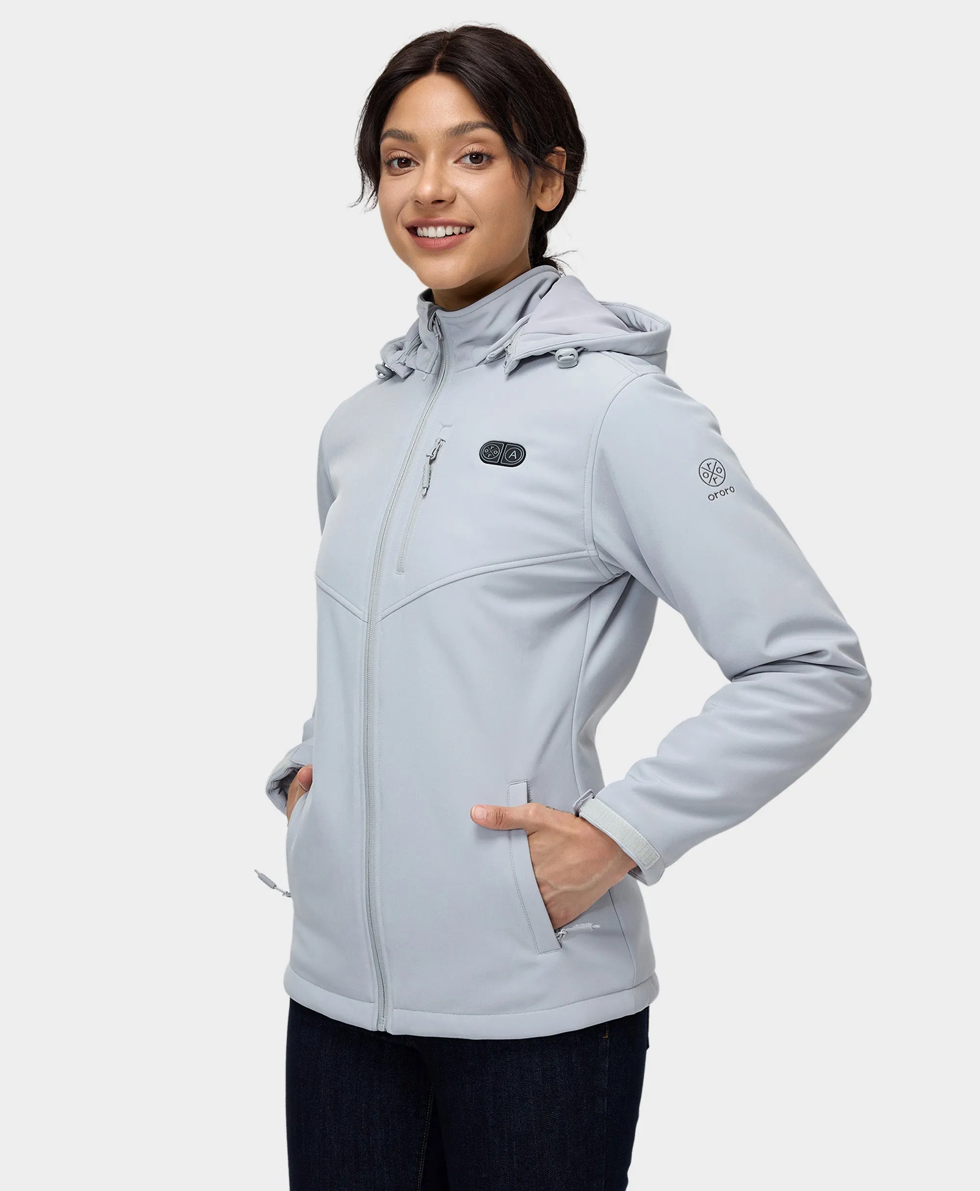 Replacement of Women's Dual Control Heated Jacket with 5 Heating Zones (Pocket Heating) (Battery not Included)