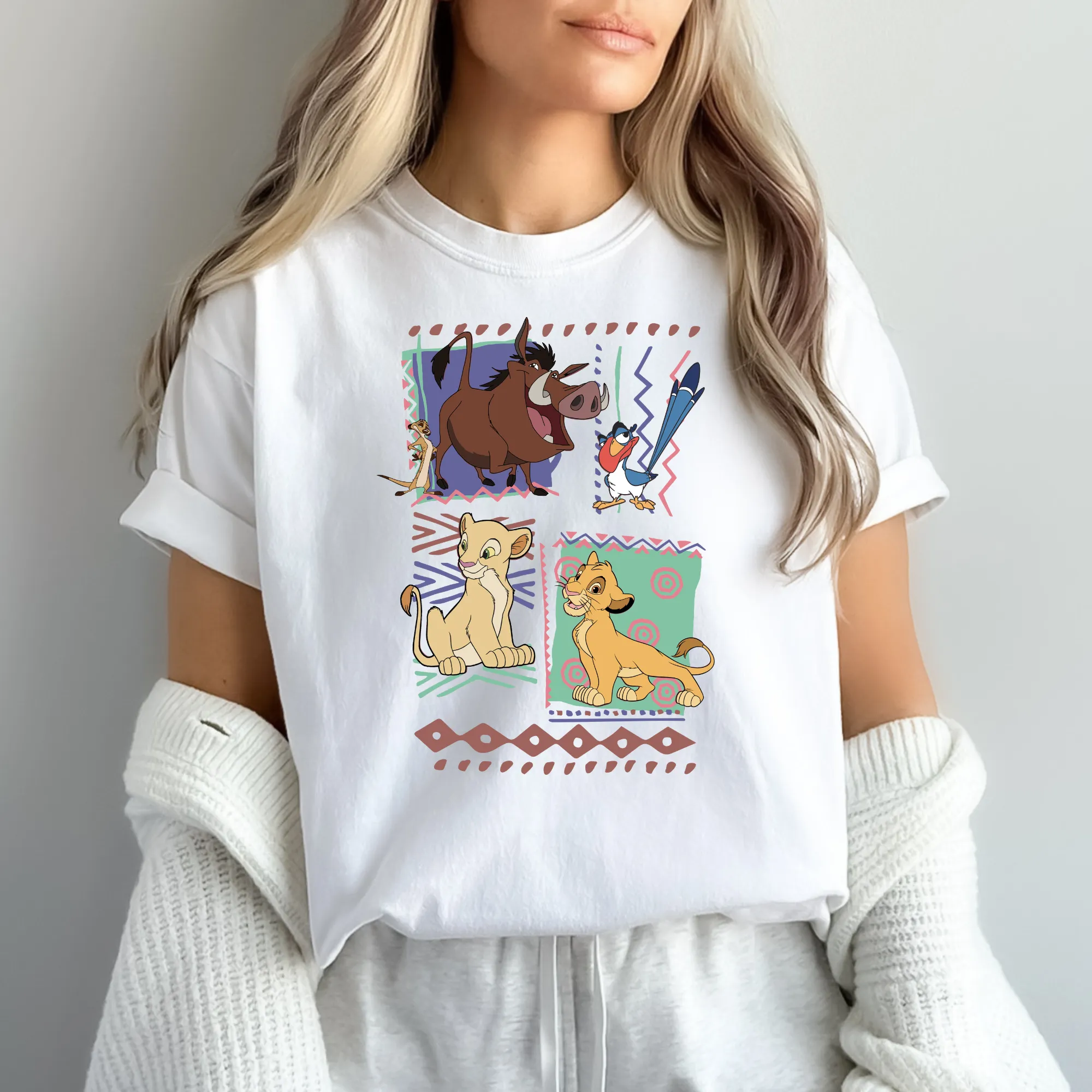 Retro Lion Shirt for Women