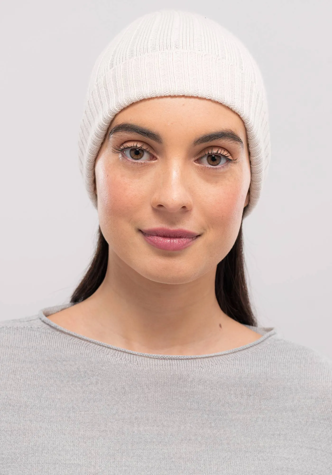 Rib Merino Beanie