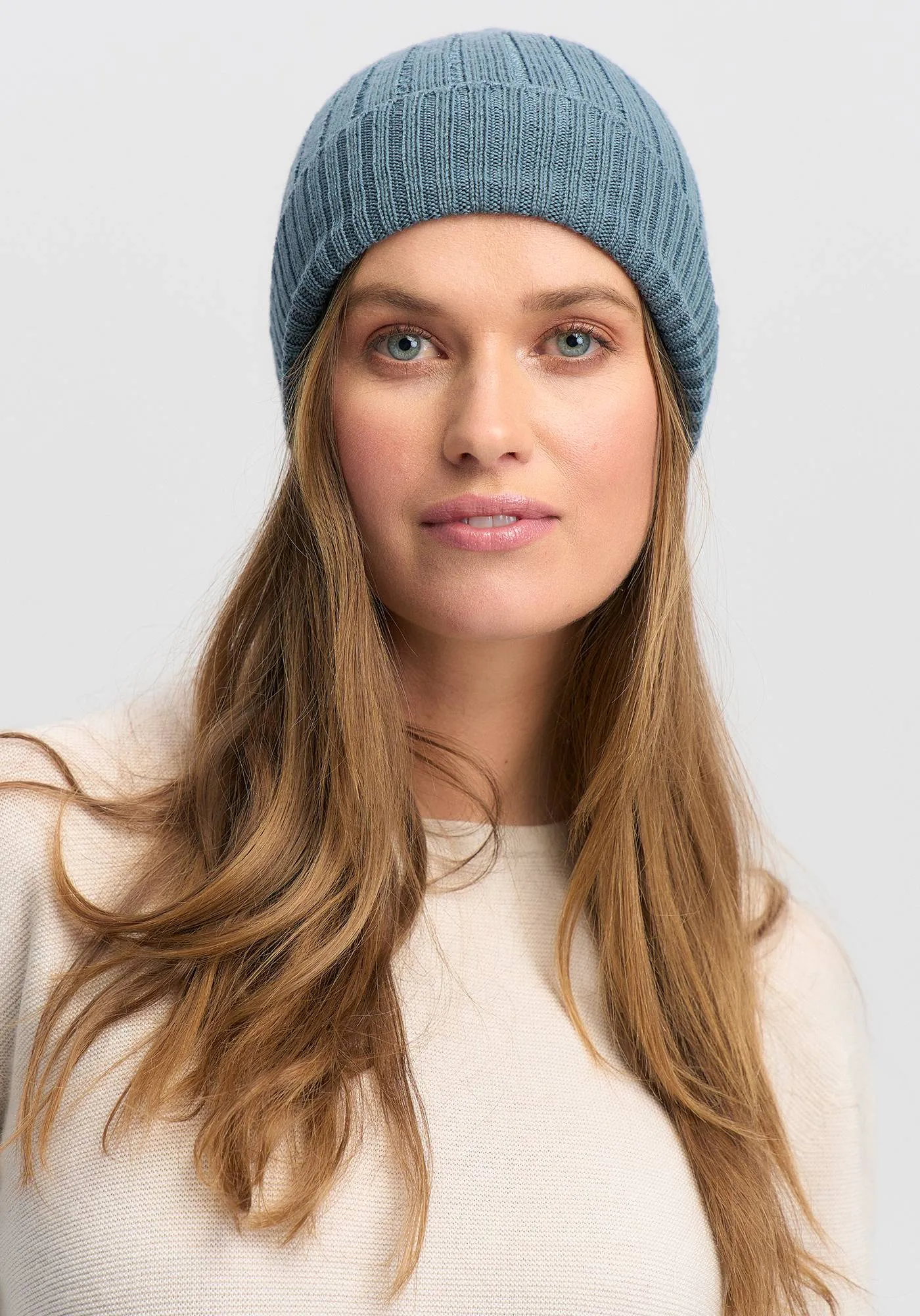 Rib Merino Beanie