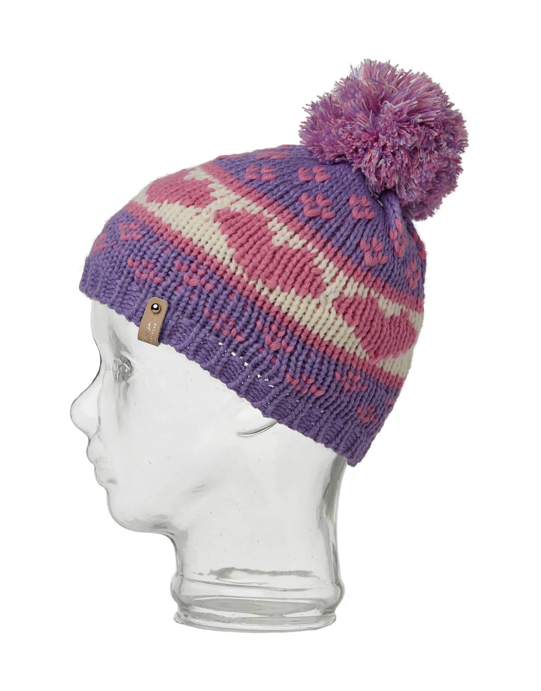 Rojo Wild Heart Girls Beanie