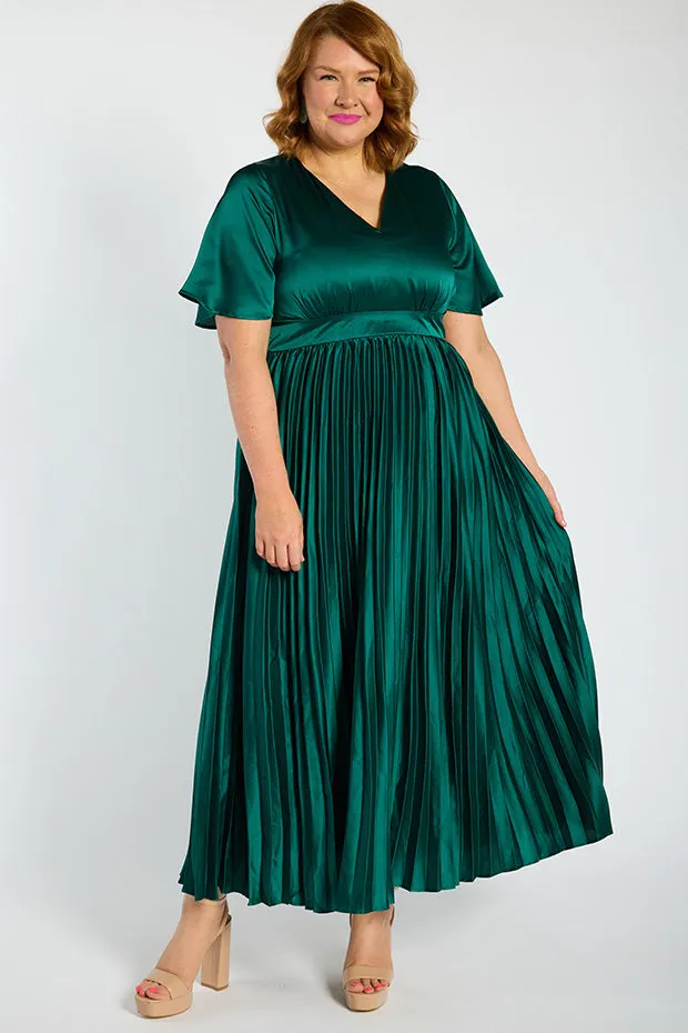 Rosella Emerald Dress